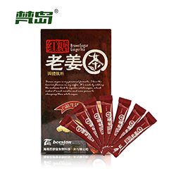 海南百舒堂原厂beeston梵岛红糖老姜茶12gx7袋